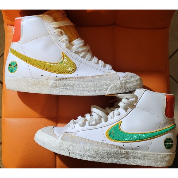 Nike Blazer Mid 77 VNTG Rayguns Shoes, - Picture 4 of 5